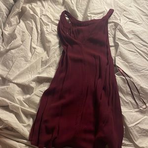Maroon tank top